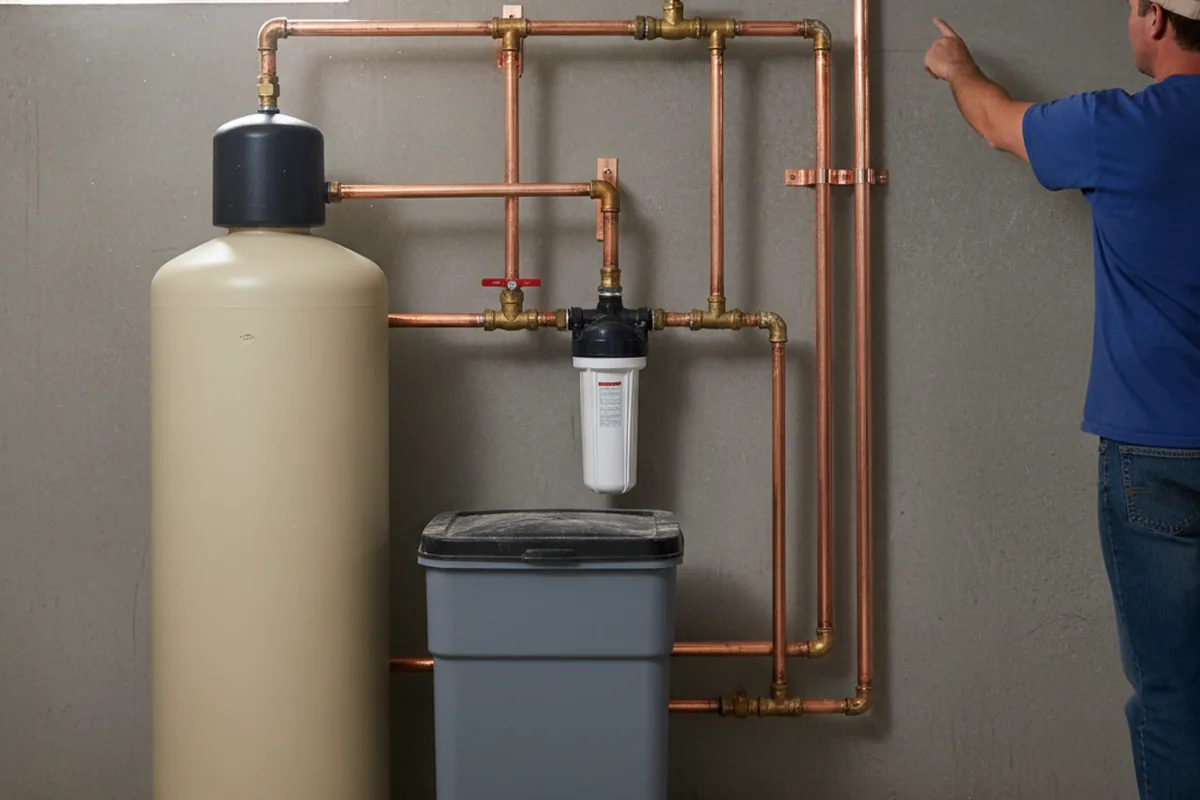 Whole-house water treatment system installed in Richwood